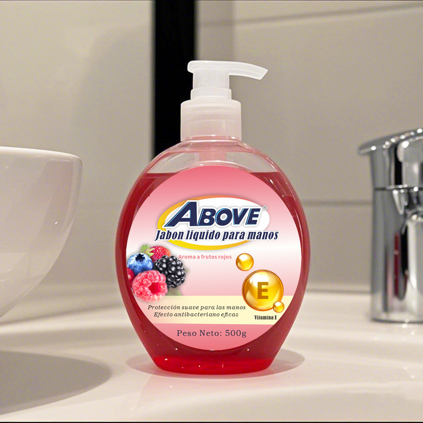 ABOVE洗手液OEM/ODM個(gè)清爽潤(rùn)膚洗手液代工加工批發(fā)